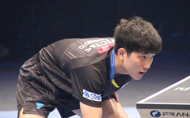 張本智和「主導権握れず…」中国香港エースが持ち味を発揮＜T2ダイヤモンド＞