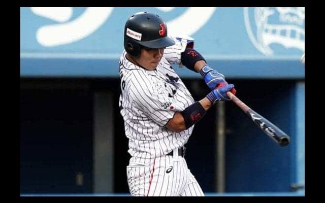 侍ジャパン1号2ランで幸先よく先制、3回に8番・海野の一発…日米大学野球
