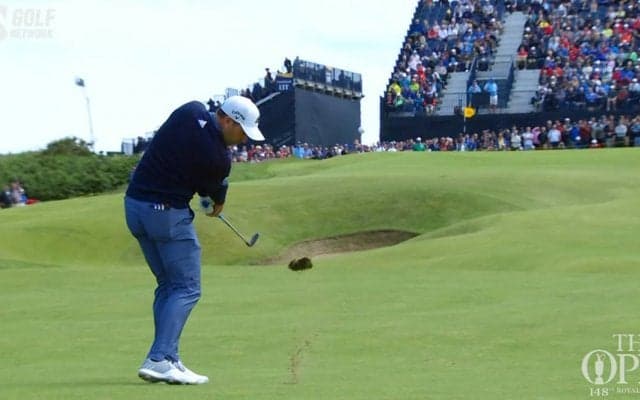 【動画】神の子ガルシアのアプローチをスローモーションでチェック！　 全英オープン3日目ハイライト