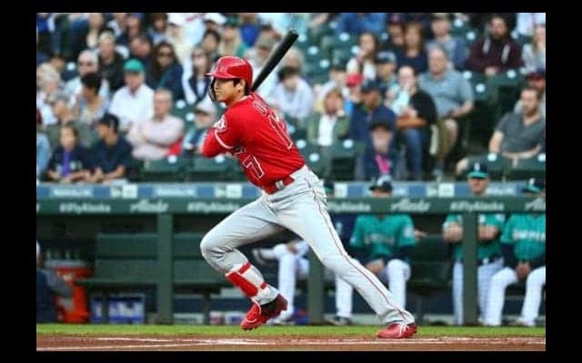 【MLB】大谷翔平、菊池雄星から161キロ二塁打！　後半戦初長打で6点目の好機を演出