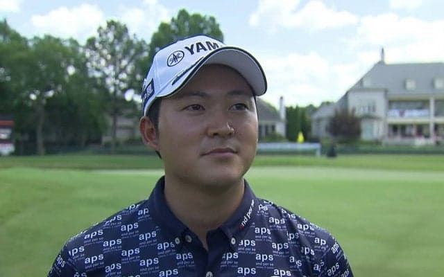 今平周吾、飛行機遅延で直前入りも「意外と疲れはない、1日1日アンダーパーで回って行きたい」