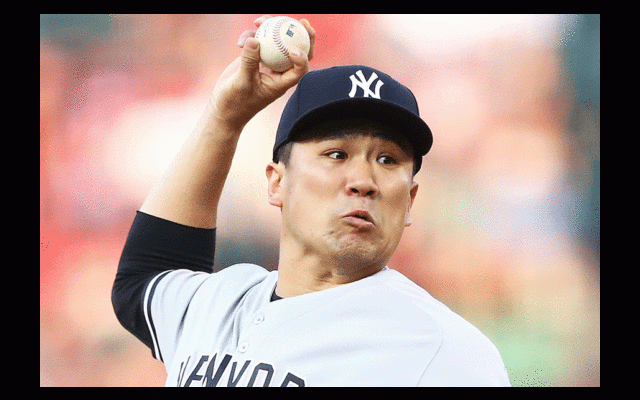 【MLB】田中将大、3回1/3を自己最悪12安打12失点で6敗目　ヤ軍は宿敵に屈辱的大敗