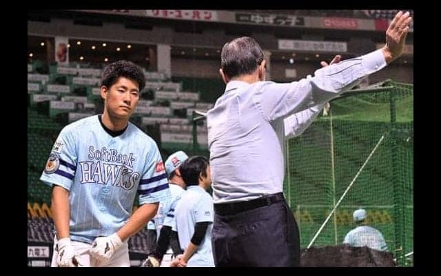 鷹・上林、12試合ぶり一発　試合前に王貞治会長が熱血アドバイス「完全に“会長弾”」