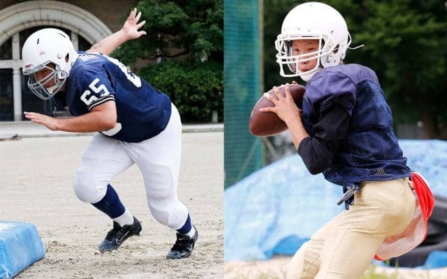 一人でも僕はフットボールを続ける上鶴間高QB木村・東海高OL/DL篠田