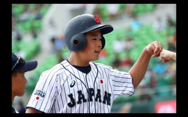 【U-12W杯】侍の4番・高橋が衝撃2発、右中間へ2打席連続弾　WBSCは“悲鳴”付きで動画公開