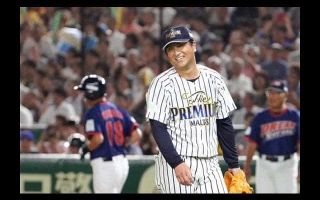 夢の祭典で実現「投手・高橋由伸」VS「代打・桑田真澄」　G名選手対決に場内大喝采