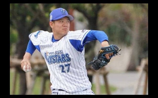 DeNA上茶谷、球団新人記録更新の6連勝は「本当に野手の皆さんのおかげ」