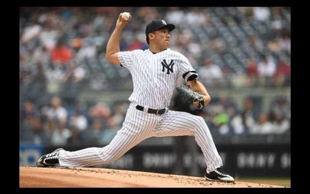 【MLB】田中将大、5回途中5安打2失点で勝敗付かず　防御率4.78、ヤ軍は逆転勝ち