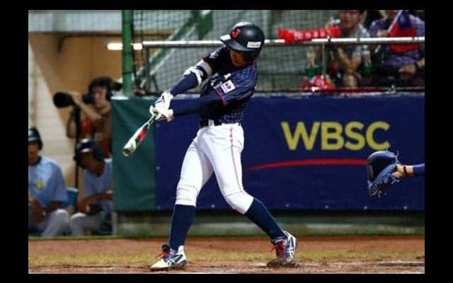 【U-12W杯】2打席連発の侍4番・高橋は清宮2世!?　父は元ラガーマン「自分で切り拓いて」