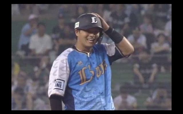 西武佐藤、一時逆転の適時二塁打でプロ初打点　死球受けた金子侑が激走生還