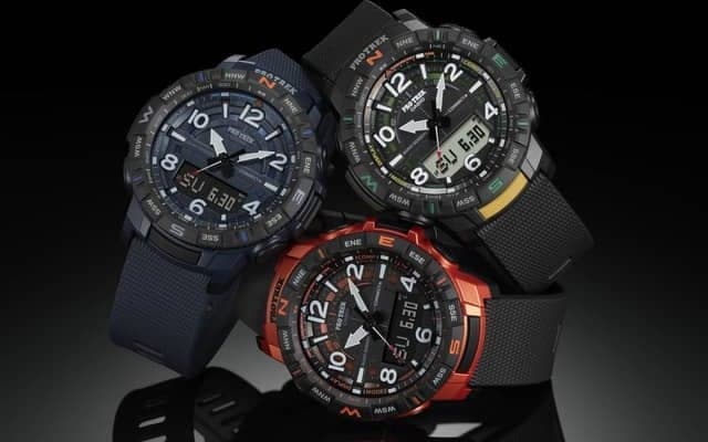 アウトドアに役立つ情報を計測するクワッドセンサー搭載「PRT-B50/ B50FE」発売