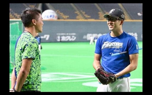 日ハム戦士が“9秒台男”から刺激　斎藤佑「頑張らないと」、清宮「さすが慶応」
