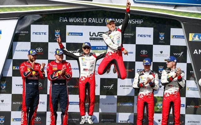 WRCフィンランド：タナックが2年連続優勝、ラトバラは今季最高位の3位表彰台を獲得