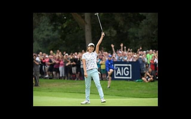 渋野日向子「帰りたいと何回言ったか」。つらくても笑顔で攻めた４日間