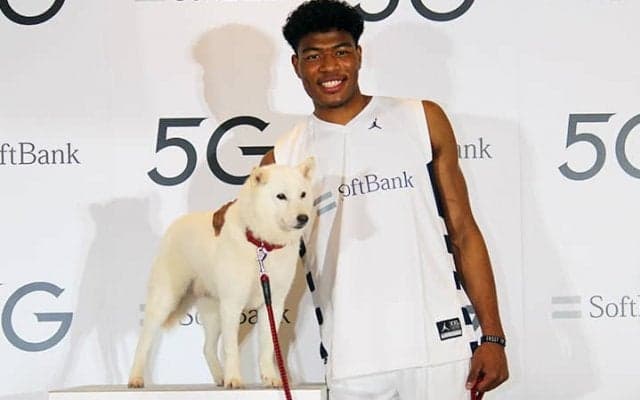 八村塁、ソフトバンク『5G』のイメージキャラクターに就任「すごくかっこいい！」