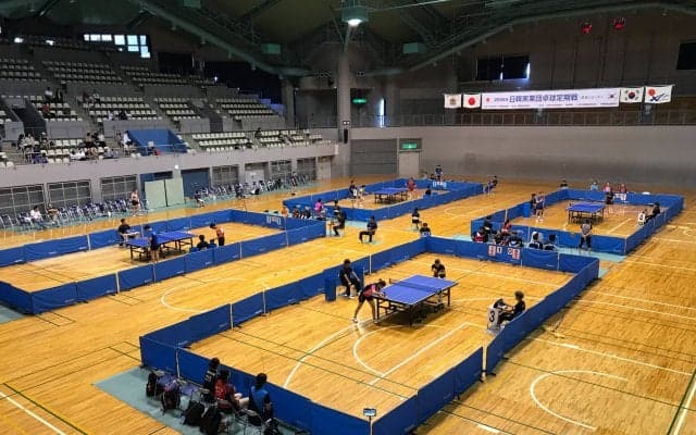 男女ともに日本が勝利＜日韓実業団卓球定期戦　団体戦＞