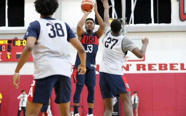 2017年ドラフト組が代表に新風、ドノバン・ミッチェル「僕たちの新たな一歩」