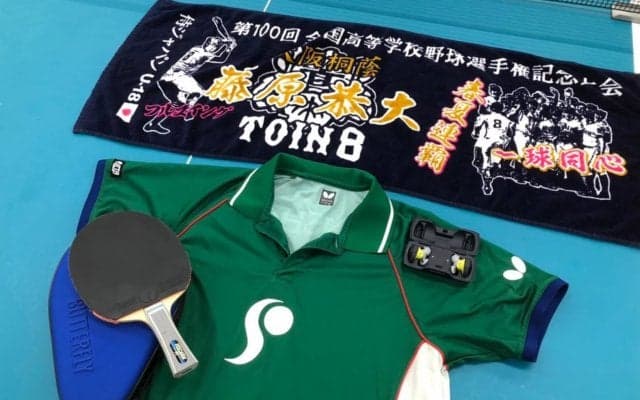 上村太陽（専修大学）の用具紹介｜俺の卓球ギア#27