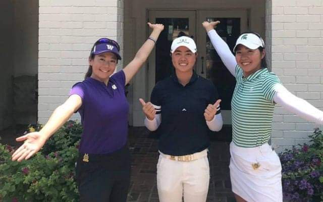 世界最高峰女子アマ決定戦「全米女子アマチュアゴルフ選手権」マッチプレーに進出した佐々木理乃、谷田侑里香、笹生優花