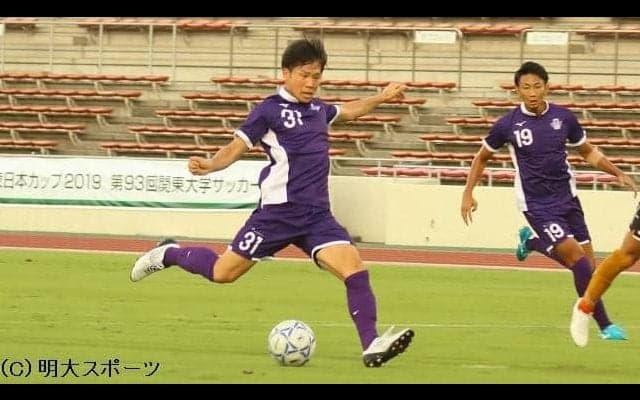 中大に４-０で快勝　最終戦へ向け弾みをつける/関東大学１部リーグ戦