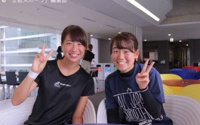 【テニス部女子】岐阜がアツい！全日本インカレ開幕対談　主将・村橋×エース・倉島