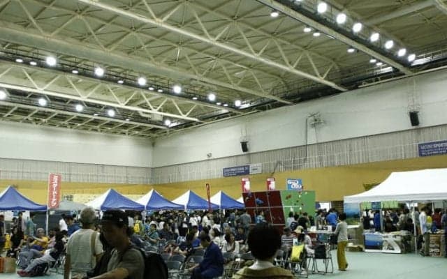 クライミングメーカーなどが多数出展。IFSCクライミング世界選手権2019八王子でEXPO開催