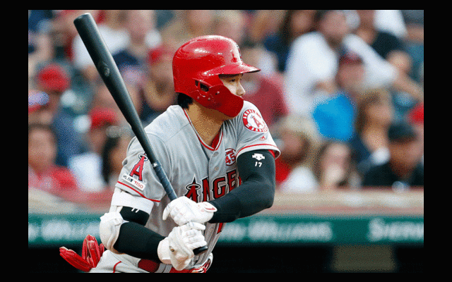【MLB】大谷翔平、逆方向へ打球速度171キロの痛烈二塁打　初回に7打席ぶりヒット
