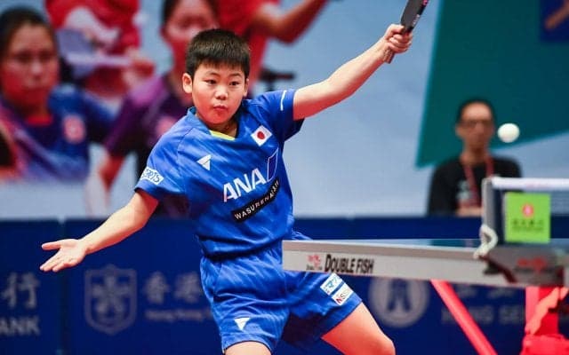 松島輝空、張本美和シングルス予選快勝＜ジュニアサーキット・香港OP＞