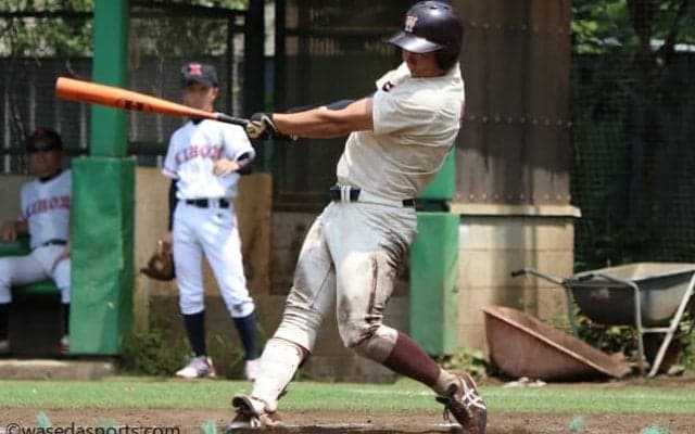 控えの上級生が猛アピール　全日に向け準備着々／日大三崎町戦　第１試合