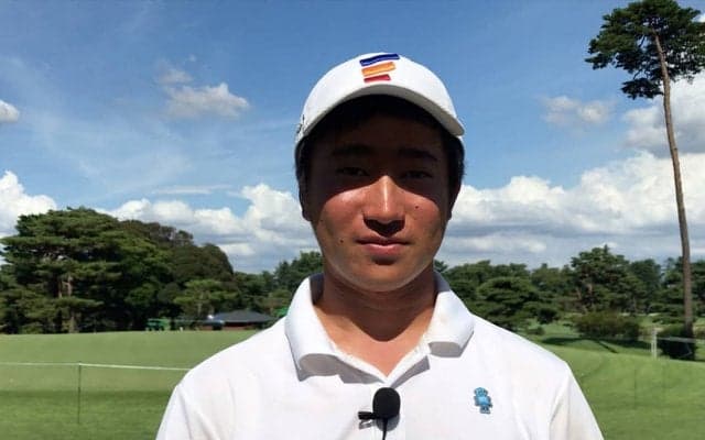 14日開幕日本ジュニアゴルフ選手権・昨年優勝の杉浦悠太「五輪コースでプレーできてすごく嬉しい」 