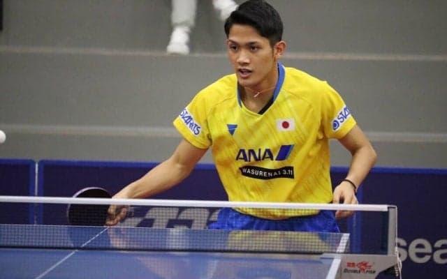 吉村和弘、香港選手に勝利　得意のバックハンド光る＜卓球・ブルガリアオープン＞