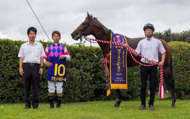 【サマーチャンピオン】和田竜「最後はアップアップ」グランドボヌールが重賞初制覇！