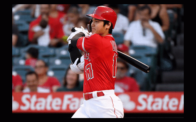 【MLB】大谷翔平、第1打席で打球速度169キロの痛烈右前打！　5試合連続安打をマーク