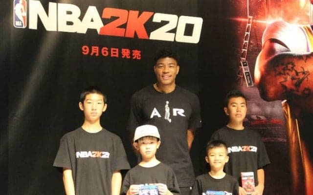 八村塁がNBA公認バスケットゲーム『NBA 2K20』オフィシャルアンバサダーに就任
