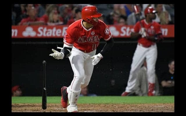 【MLB】大谷翔平、打球速度175キロの弾丸二塁打　初球を捉えて6試合連続安打
