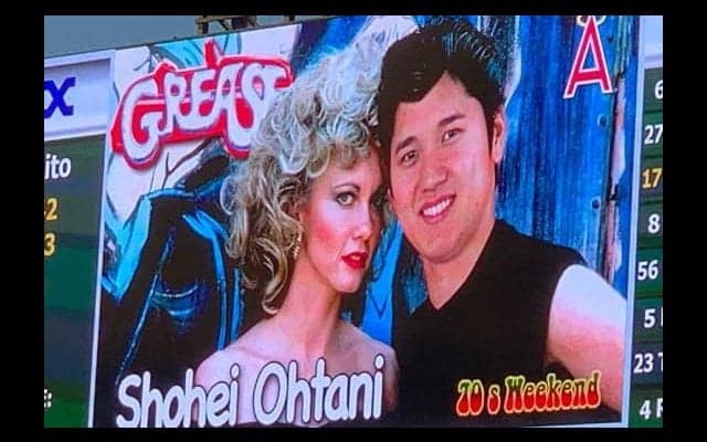 【MLB】大谷、初回は三振で66打席本塁打なし　70年代イベントで“ショウ・トラボルタ”登場