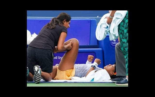 大坂なおみを襲った突然の痛み。引きずる左足で全米OPは大丈夫か