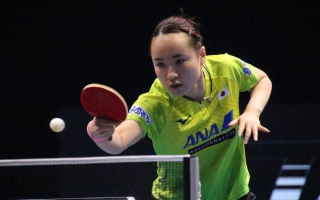 伊藤美誠、サーブレシーブで圧倒　中国選手下す＜卓球・ブルガリアオープン＞