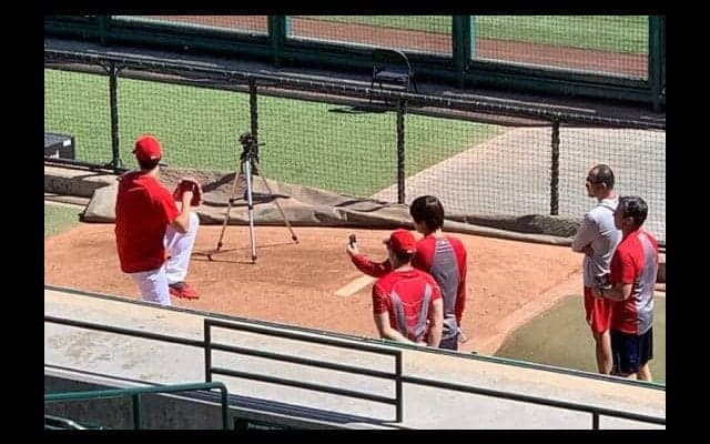 【MLB】大谷翔平、変化球投げた！　術後初めてカーブ＆スライダー「不安はありますけど…」