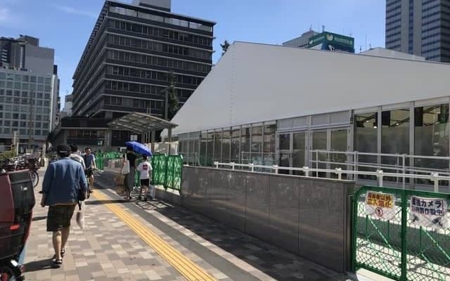 新宿スバルビル跡地「SHINJUKU ODAKYU PARK」として暫定利用開始　8月22日