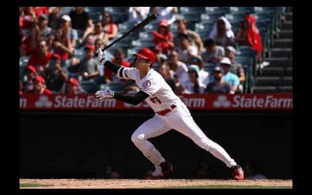 【MLB】大谷翔平の“右手一本”16号に名物解説も興奮「何という力強さなんだ！」