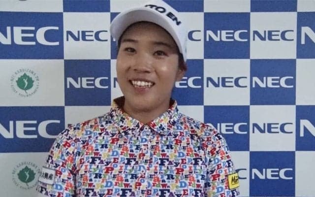 濱田茉優「最終日のノーボギーは自信にもなった」ツアー初Vを逃すも賞金ランクは44位に急浮上