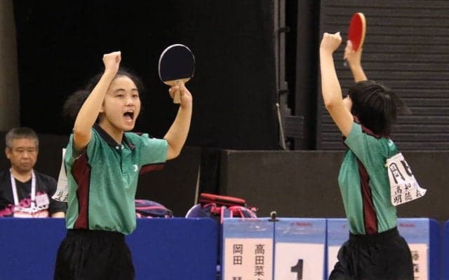 10年連続出場・明徳義塾などに特別表彰＜卓球・インターハイ2019＞