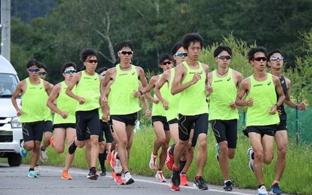 タフな体づくりを目指し、地道な走り込みを重ねる