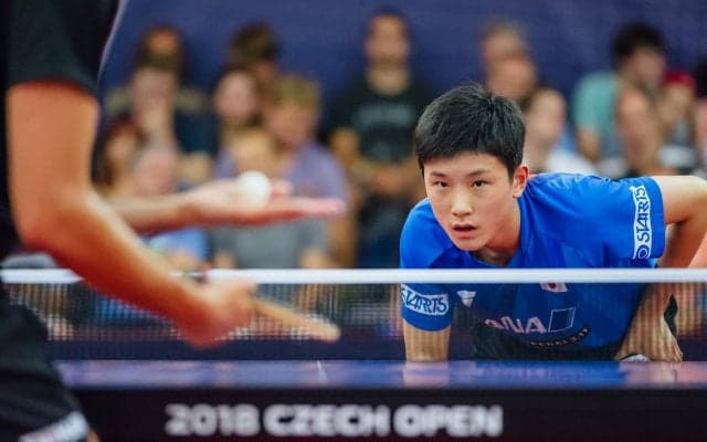 張本智和、ワールドツアー連勝なるか＜卓球・チェコオープンOPシングルス見どころ＞