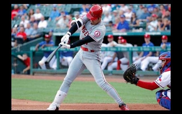 【MLB】大谷翔平、第2打席で“快足”三塁内野安打！　自己最長11戦連続安打に更新