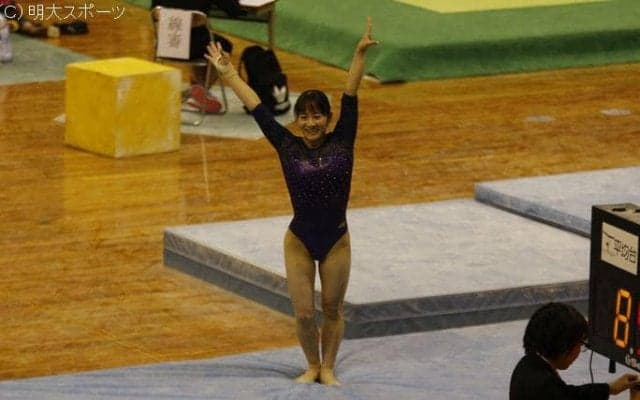 長井感謝の最終演技　男子からは４名が種目別決勝へ／全日本学生選手権