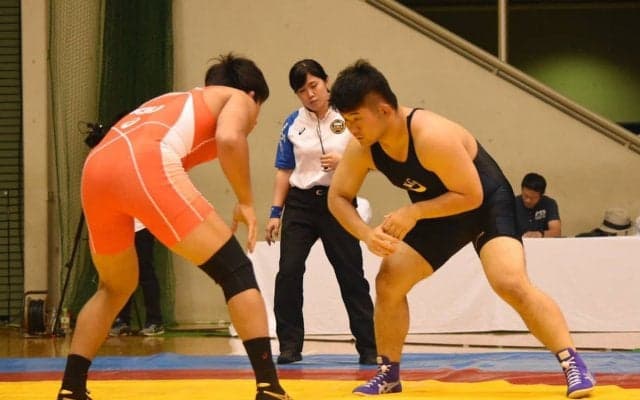 【レスリング部】　森田が３回戦敗退で、フリースタイルを終える