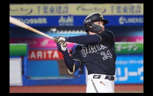 「真夏の超常現象!?」オリ吉田正、強烈スピンのエンタイトル二塁打にファン驚愕