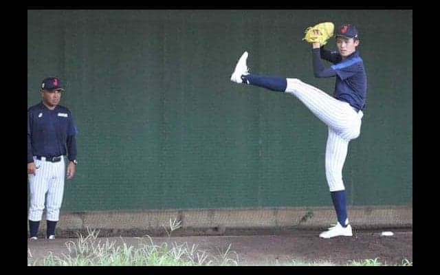 【U-18W杯】163キロ右腕・佐々木朗希が合宿初日からブルペン入り　初世界一へ「状態上がってる」